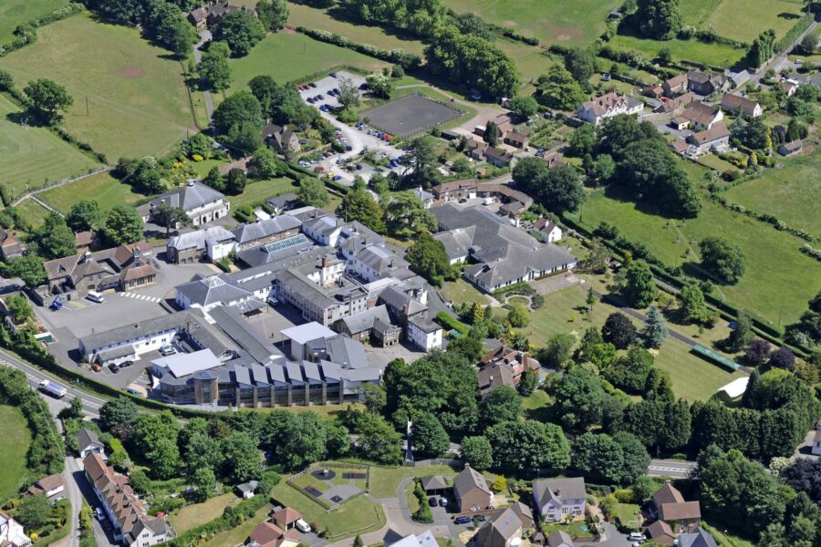 Sidcot Aerial View Campus